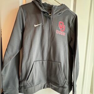 OU Cheer Women’s Nike Dri-Fit Zip Up Hoodie